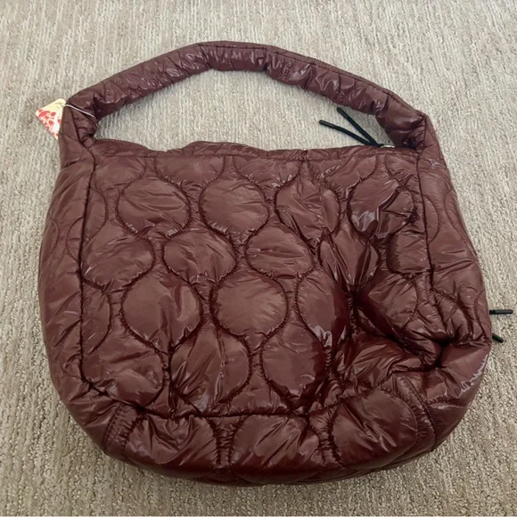 Free People FP Movement Surplus Shine Carryall in Nutshell NWT - Picture 6 of 7